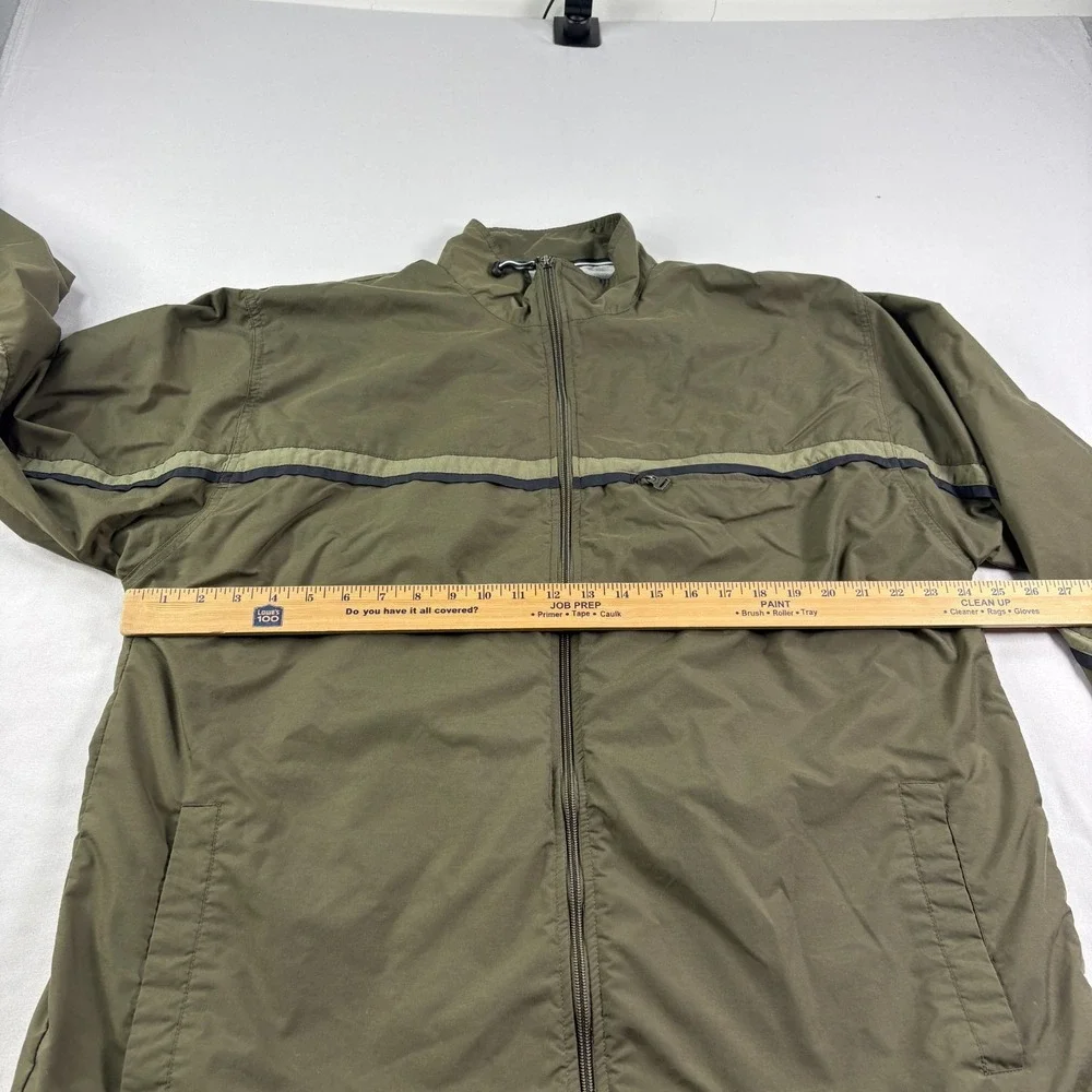 Vintage‎ Nike Track Jacket Mens XL Green Full Zip Lined Casual Y2K